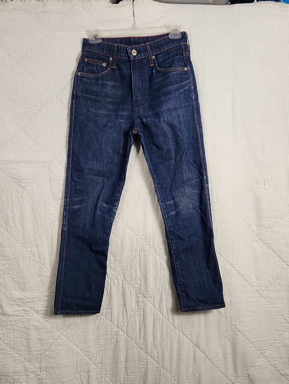 Lucky Brand  Lucky Pins Vitage High Rise Taper Dark  Wash Jeans
